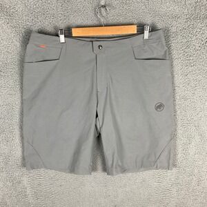 Mammut‎ Massone Shorts Mens Size 40 Lightweight Hiking Outdoor Athletic Gray
